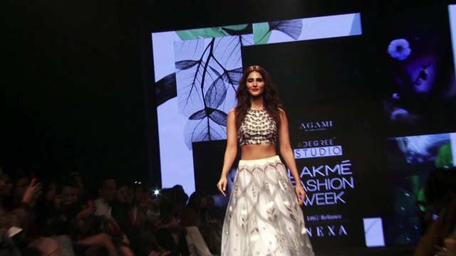 Vaani Kapoor Walks The Ramp For Neha Agarwal At LFW Summer Resort 2018 Day 5