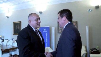 Bakan Zeybekci, Bulgaristan Başbakanı Borisov ile Görüştü
