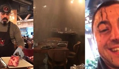 Nusret'e özendi... Restoran karıştı