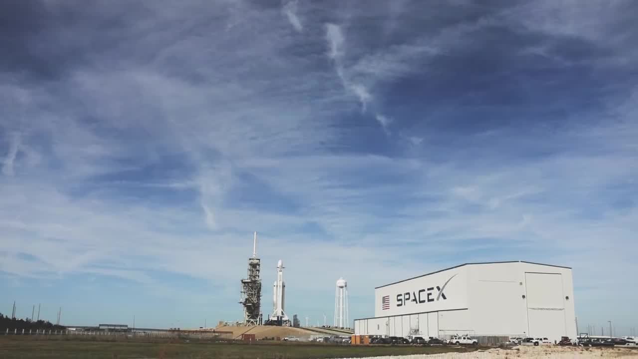 TechCrunch at SpaceX Falcon Heavy Launch