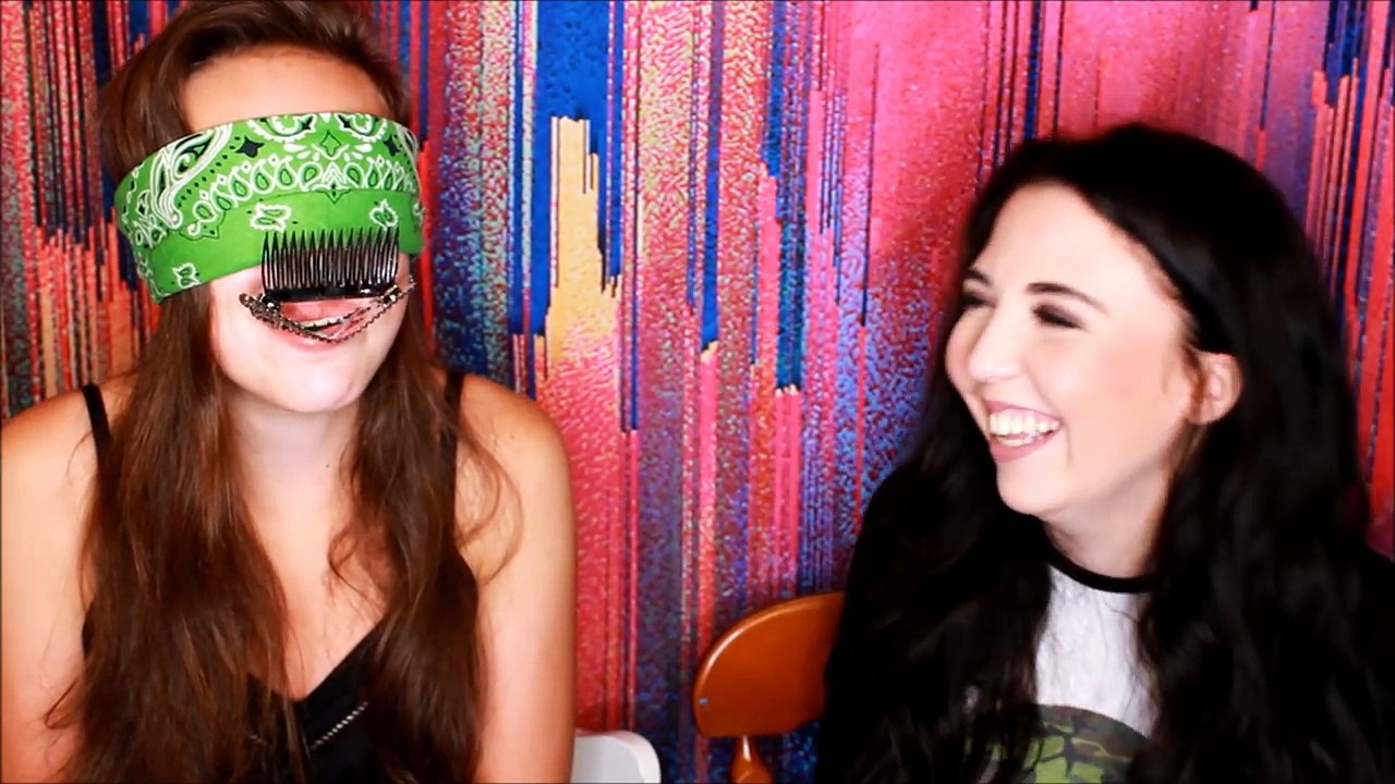 Whats In My Mouth Challenge w/ Jessii Vee | Vanessa Tiiu