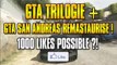 GTA San Andreas Remasterisé 720HD + GTA TRILOGIE ( GTA lll, Vice City & SA ) à - 40% !