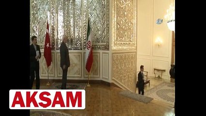 Bakan Çavuşoğlu İran�da mevkidaşı Zarif�le görüştü