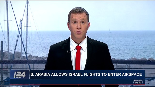 i24NEWS DESK | S. Arabia allows Israel flights to enter airspace | Wednesday, February 7th 2018