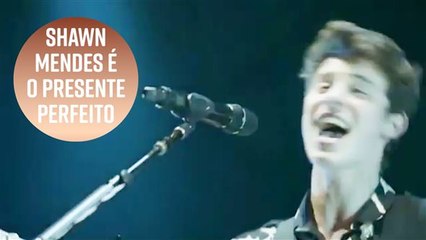 Melhor presente: Shawn Mendes em seu Bat Mitzvah