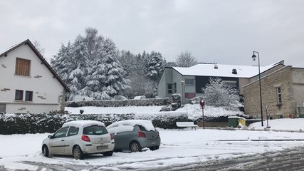 Neige : le pays d’Auge recouvert d’un épais manteau blanc