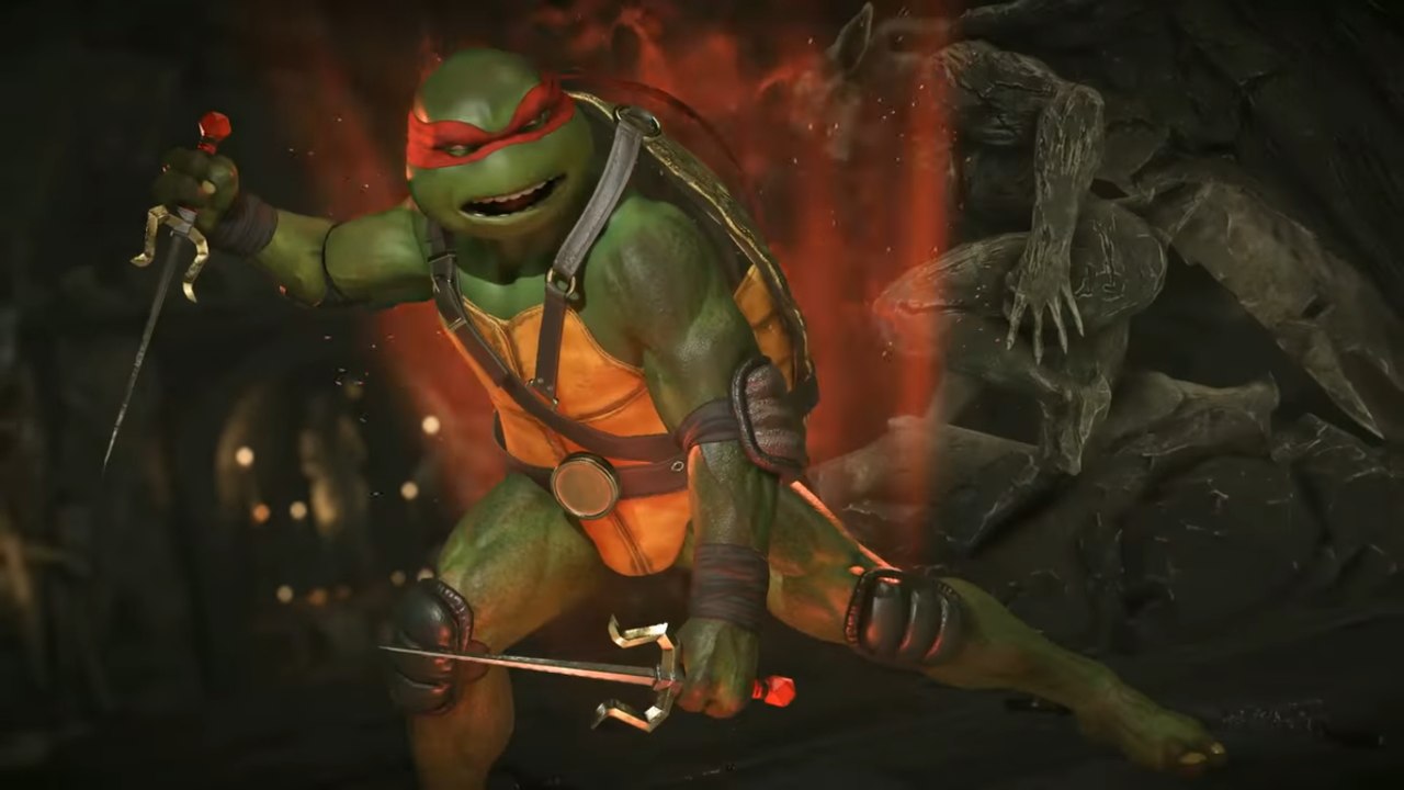 Injustice 2 - Gameplay de Las tortugas Ninja