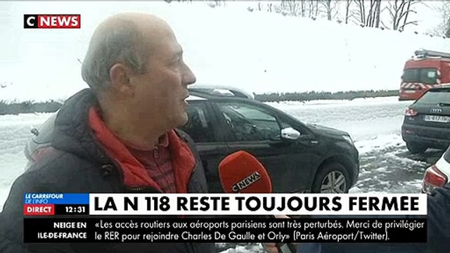 Neige et verglas : A bout, un automobiliste bloqué depuis 21h hier soir déplore le manque d'empathie des autorités : Personne n'est venu nous voir