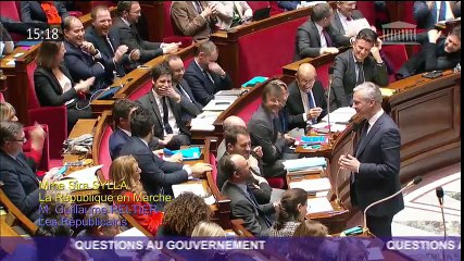 Bruno Le Maire cite "Christophe Colomb" en voulant parler de Gérard Collomb