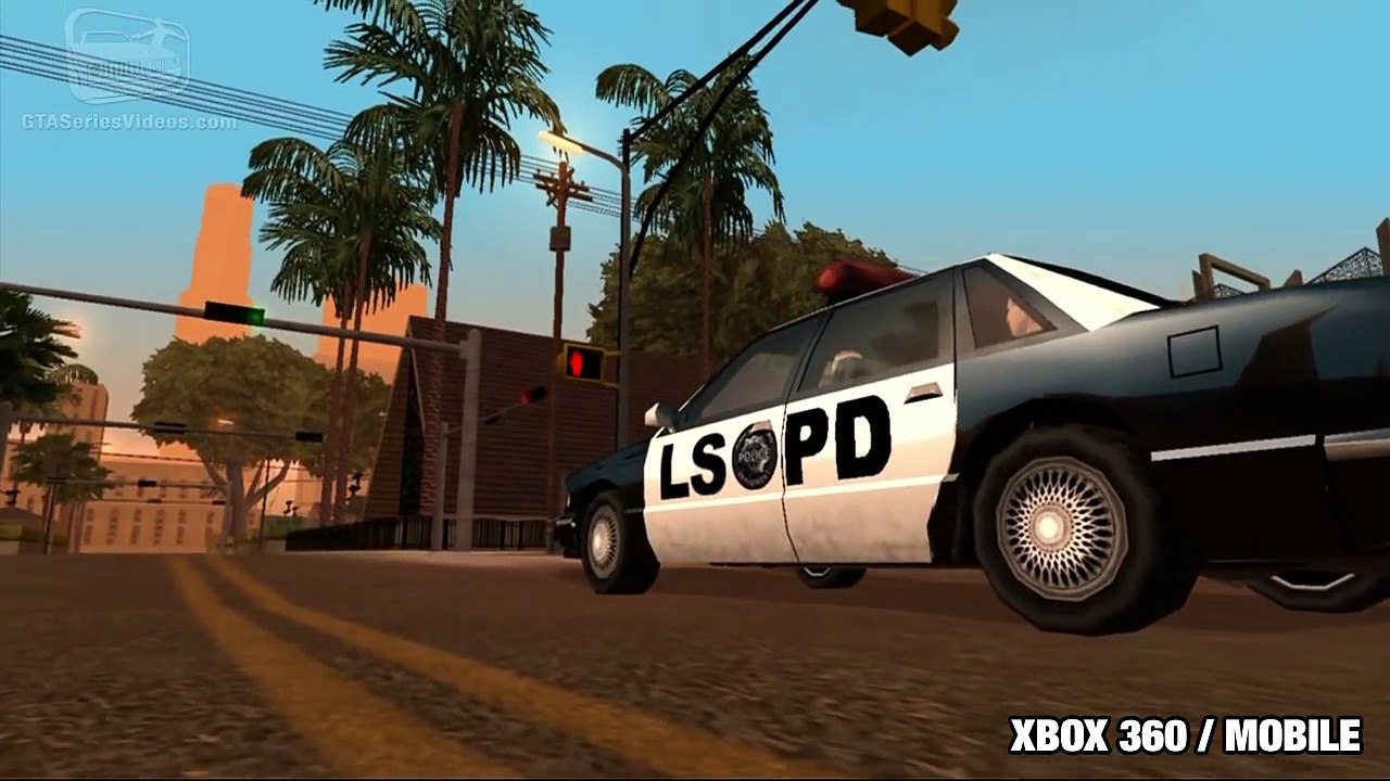 GTA San Andreas Graphics Comparison (Xbox 360, PC & PS2)