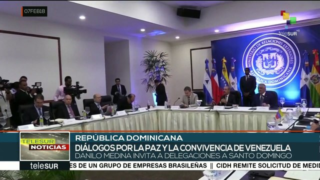 Invita pdte dominicano al gobierno de Vzla. y oposición a dialogar hoy