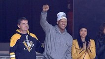 Ryan Shazier Stands to enormous ovation at Penguins game