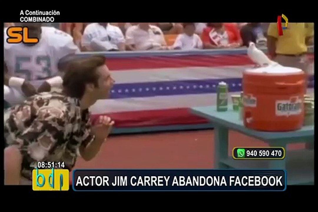 Jim Carrey abandona su cuenta de Facebook e invita a que hagan lo mismo