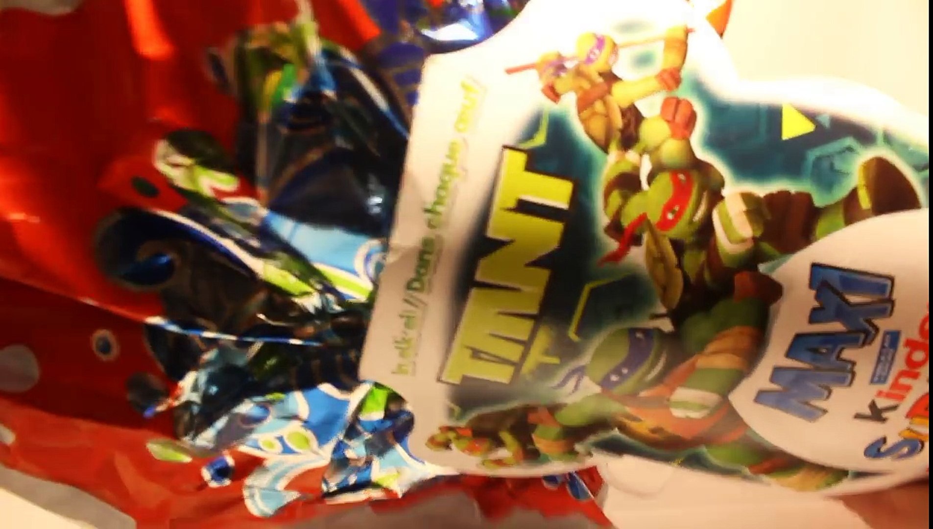 ⁣Giant Kinder TMNT (Teenage Mutant Ninja Turtles) Черепашки-ниндзя Maxi, Киндер Сюрприз