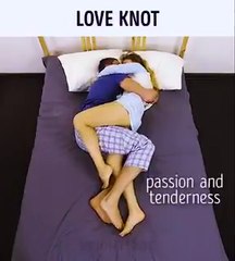 sleeping position says about your relationship