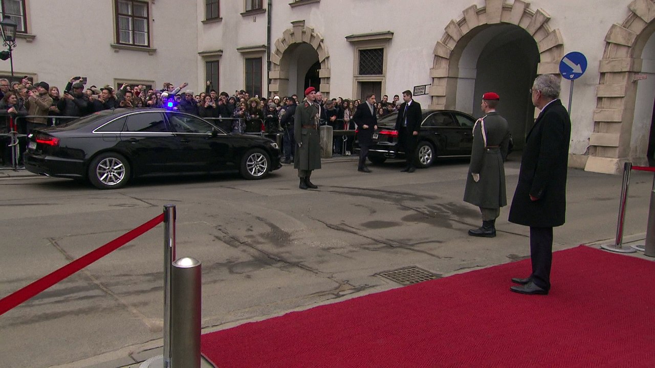 Vucic Vienna visit