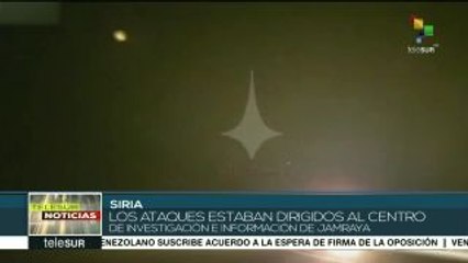 Download Video: Ejército sirio derriba misiles lanzados por Israel contra Damasco