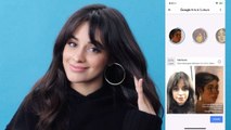 Elle Fanning, Camila Cabello & Aja Naomi King Find Their Art Selfie Look-Alikes