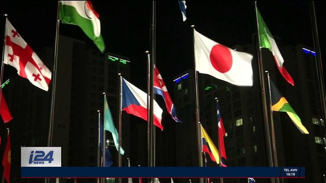 JO d'hiver 2018: la délégation nord-coréenne arrive en Corée du Sud