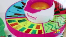 GIANT GUMMY CANDY MAKER! DIY gummy bear, Gummies worm! Kids Candy Review