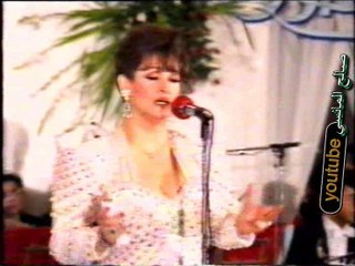 الفنانة وردة الجزائرية من حفلها بتونس 1991 ــ تنشط ط حملة جمع التبرعات