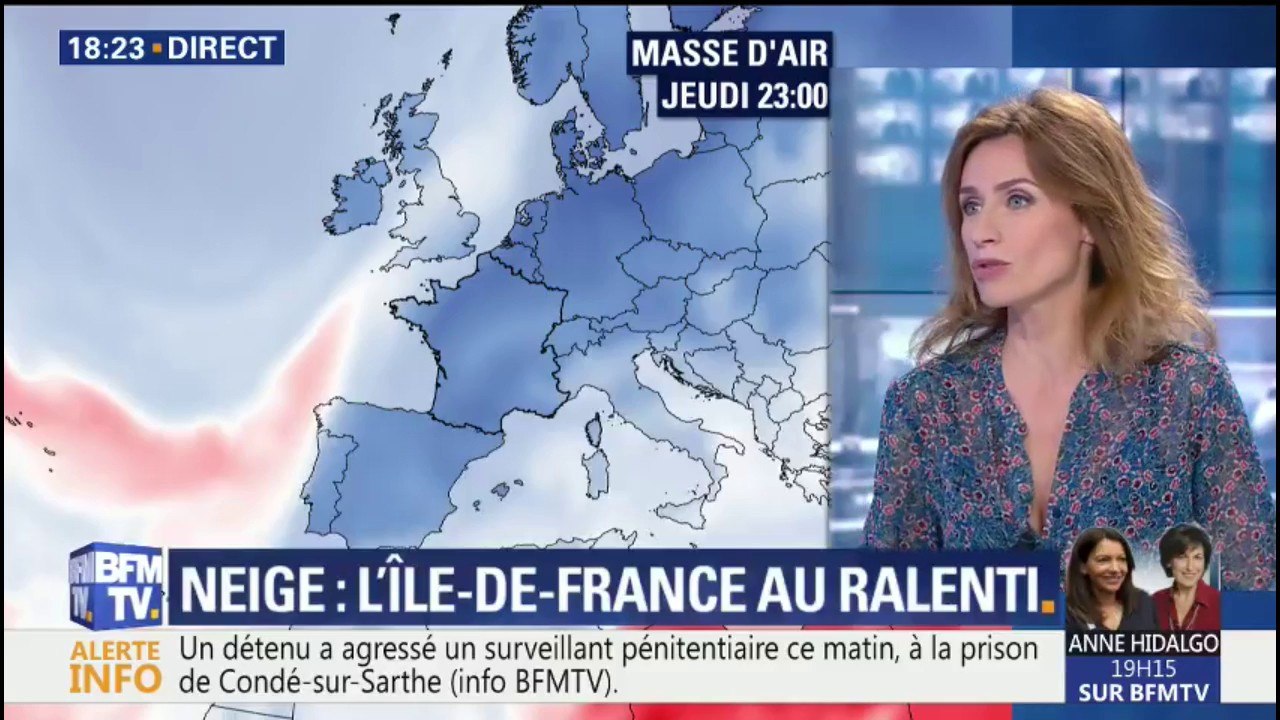 Un froid glacial va s'abattre sur la France tout au long de la nuit