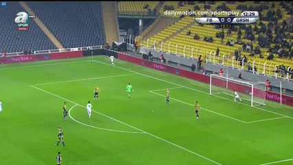 Boubacar Dialiba Goal HD - Fenerbahce 0 - 1 Giresunspor - 07.02.2018 (Full Replay)