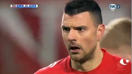 Jahanbakhsh (Penalty) Goal HD - Twente	0-1	AZ Alkmaar 07.02.2018