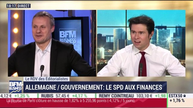 Le Rendez-Vous des Éditorialistes: Angela Merkel tient enfin un accord pour former un gouvernement de coalition - 07/02