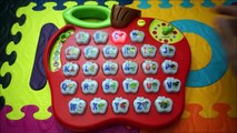 Vtech Apple Alphabet, ABC, Spelling, Phonics, Nursery Rhymes and more - Part 1 * LEARNING Time
