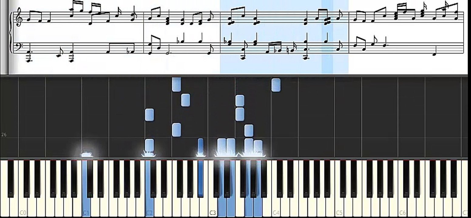 ladies code - so wonderful piano synthesia