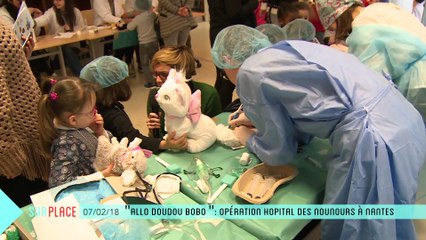 Sur Place à l'Hôpital des Nounours à Nantes