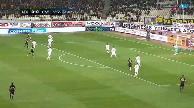 Christodoulopoulos Goal HD - AEK Athens FC	1-0	Olympiakos Piraeus 07.02.2018