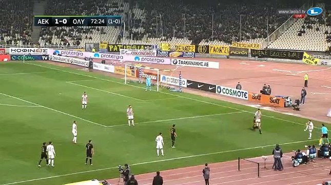 Araujo Goal HD - AEK Athens FC	2-0	Olympiakos Piraeus 07.02.2018