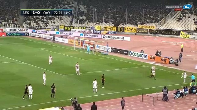 Araujo Goal HD - AEK Athens FC 2-0 Olympiakos Piraeus 07.02.2018