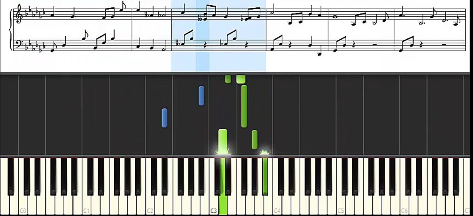 winter sonata - my memory piano synthesia