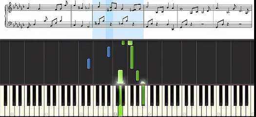 winter sonata - my memory piano synthesia