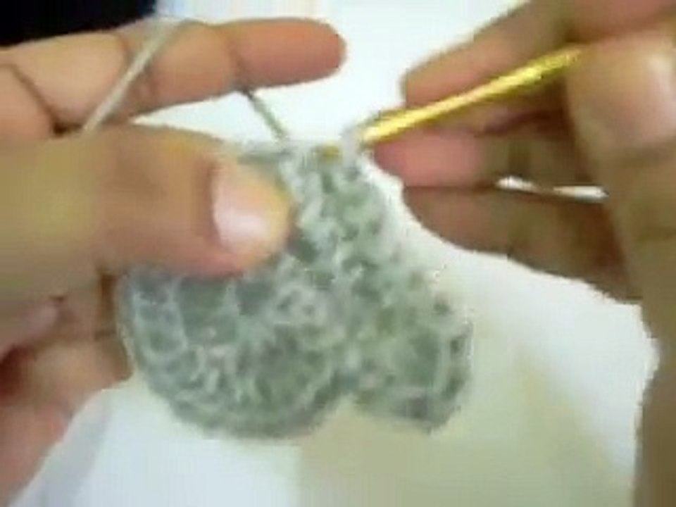 Crochet Bear Applique