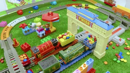 ABC for Kids with Thomas and Friends - Learning video for Preschoolers - Play&Learn #23