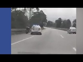 Hati Kering Elak Polis