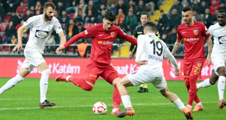 Teleset Mobilya Akhisarspor, Kayserispor'u Kupada Eledi