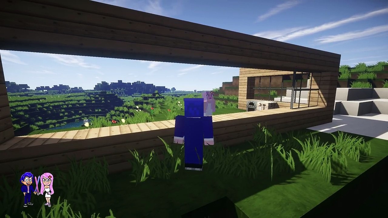 CASA BÁSICA PEQUEÑA Y MODERNA PARA SURVIVAL EN MINECRAFT
