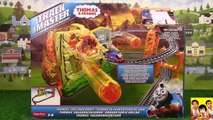 THOMAS AND FRIENDS TRACKMASTER VOLCANO DROP SET |REAL STEAM THOMAS KIDS TOY TRAINS