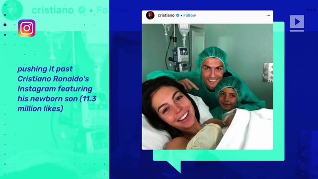 Kylie Jenner's Baby Photo Beats Ronaldo for Most Liked Photo on Instagram