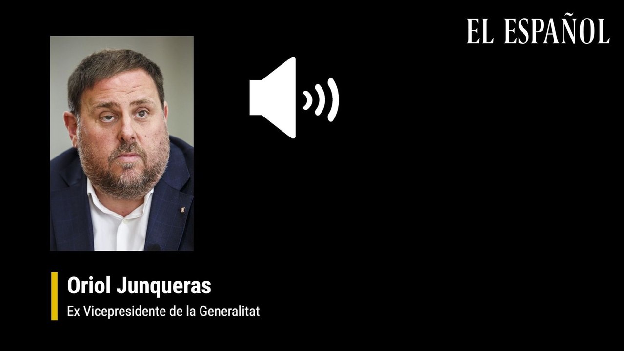 Declaración de Oriol Junqueras
