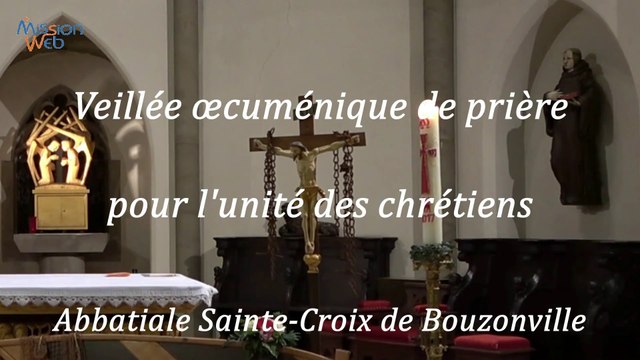 Veillée œcuménique de prière pour l’unité des chrétiens