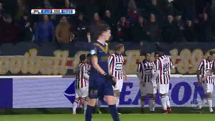 Ben Rienstra Goal HD - Willem II	2-0	Venlo 07.02.2018