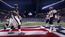 Résultat du Super Bowl 2018 selon Madden NFL 18 - victoire des Patriots contre les Eagles !