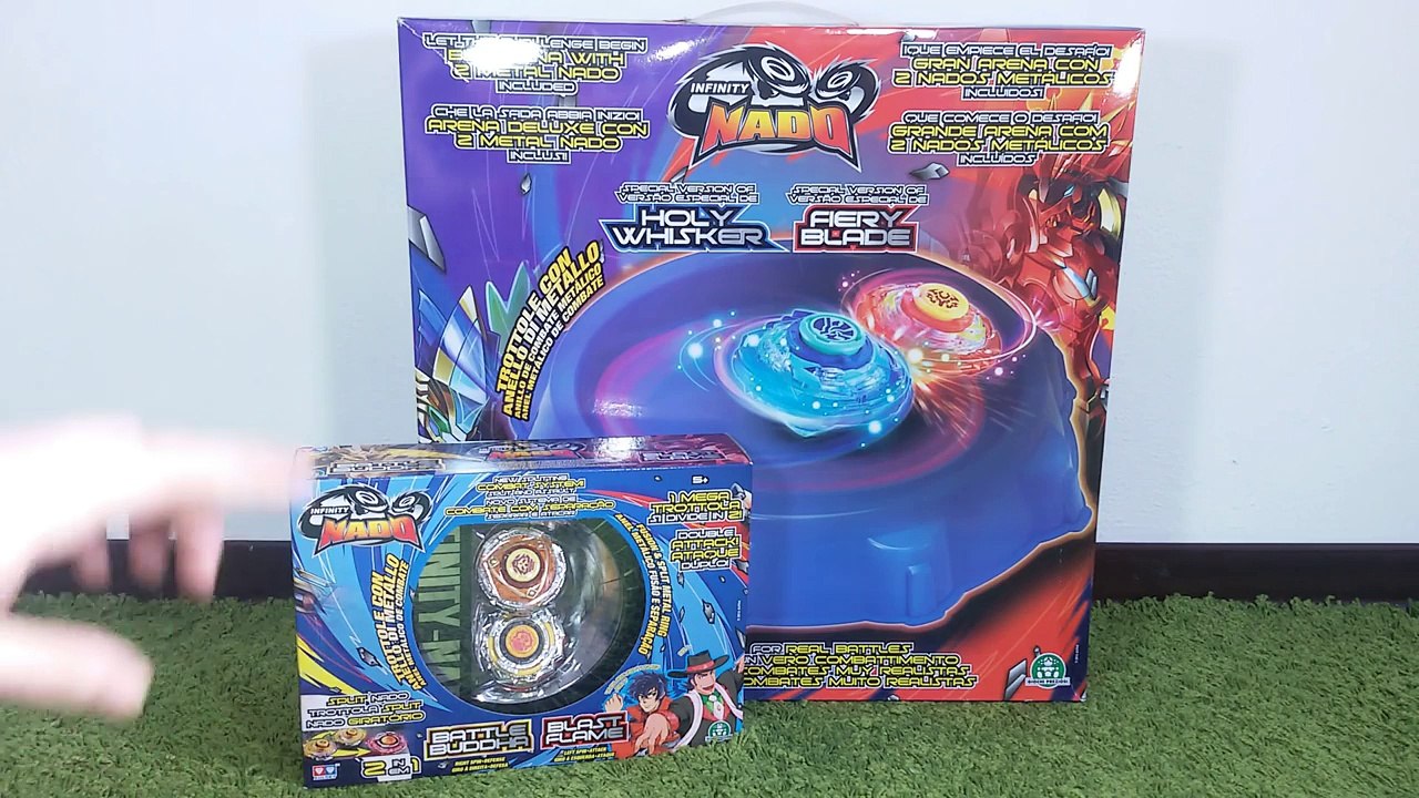 GIOCHI PREZIOSI - INFINITY NADO TROTTOLE ED ARENA RECENSIONE (ita)