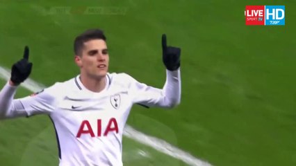 Tottenham vs Newport 2 - 0 Highlights 07.02.2018 HD